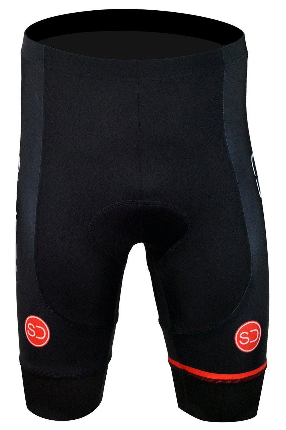 Sundried Mens 3/4 Length Padded Cycle Tights Premium Bike Clothing
