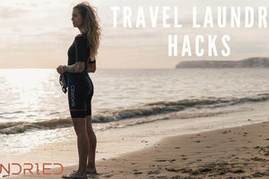 Sustainable laundry hacks for travelling athletes