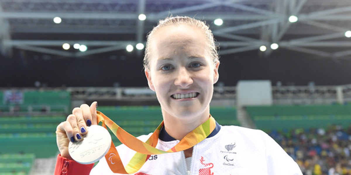 Claire Cashmore MBE Paralympic Swimmer - Sundried