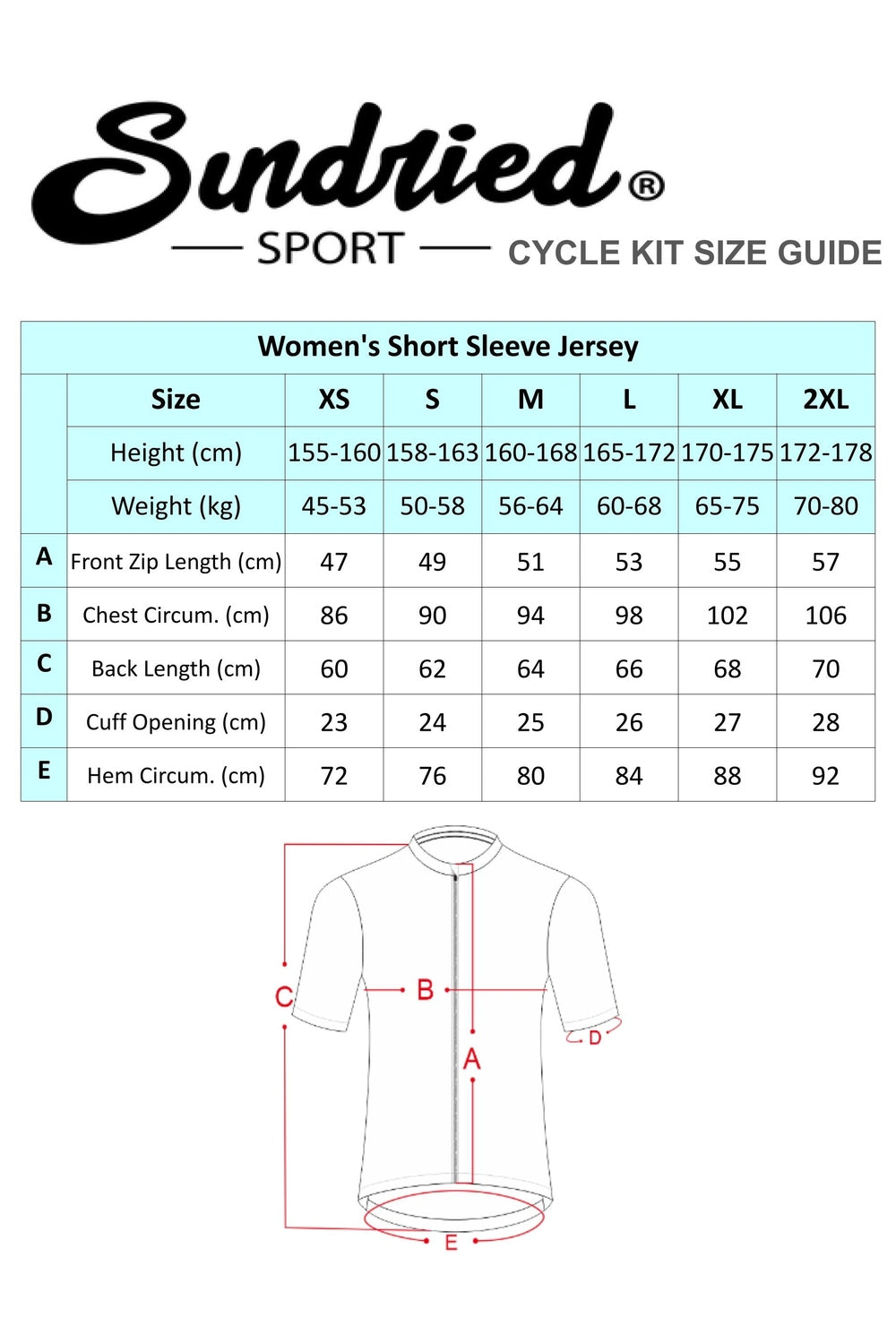 Sundried Sport Pianura Women's Pink Short Sleeve Cycle Jersey Short Sleeve Jersey Activewear