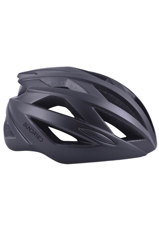 Sundried Roteck Road Cycle Helmet Helmet L Black SD0386 L Black Activewear