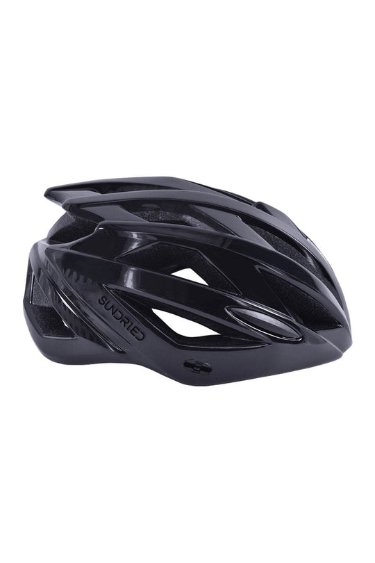 Sundried Solaro MTB Cycle Helmet Helmet L Black SD0388 L Black Activewear