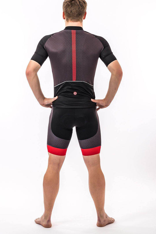 Sundried Century Men's Padded Bib Shorts Activewear