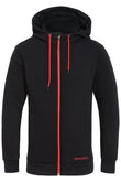 Sundried Matterhorn Men's Zip Up Hoodie Hoodie S SD0079 S Black Activewear