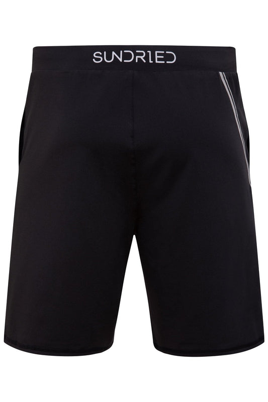 2 in 1 Stretch Men's Swim Trunks With Compression Liner Gym Shorts