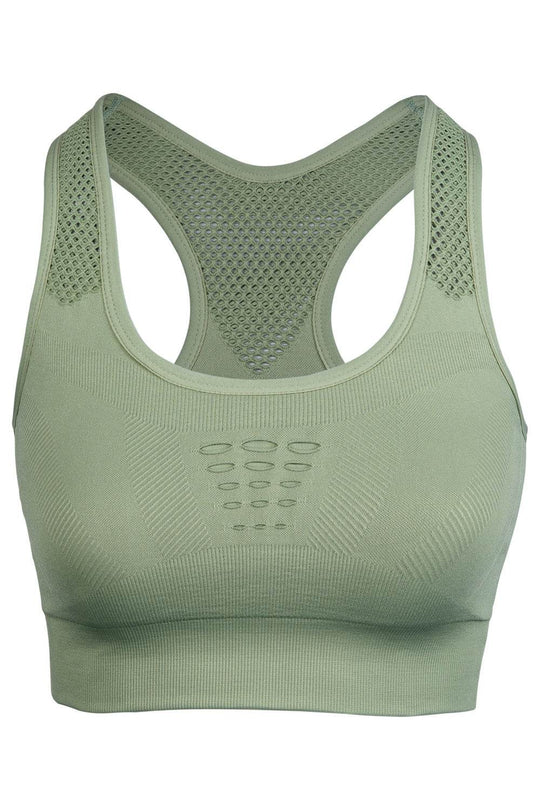 Sundried Power Sports Bra Sports Bra L Green SD0152 L Green Activewear