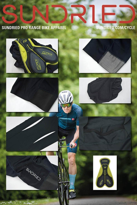 Sundried Stealth Bib Shorts With Side Pocket Bib Shorts Activewear