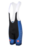 Sundried Drop Men's Training Bib Shorts XS Blue SD0336 XS Blue Activewear