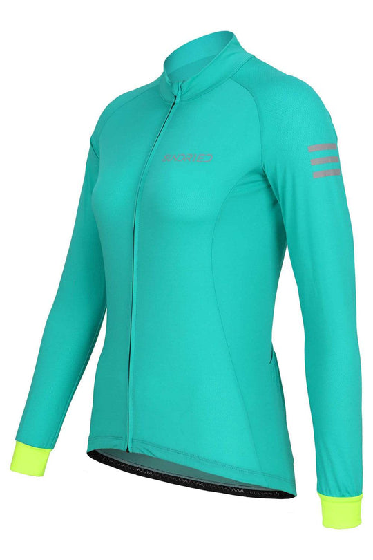 Sundried Apex Women's Long Sleeve Cycle Jersey Long Sleeve Jersey Activewear