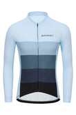 Sundried Ice Men's Long Sleeve Cycle Jersey Long Sleeve Jersey XS Ice SD0491 XS Ice Activewear