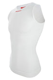 Sundried Thermal Cycling Vest S/M White SD0313 S White Activewear