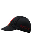 Sundried Stripe Cycle Cap Black SD0435 Black Activewear