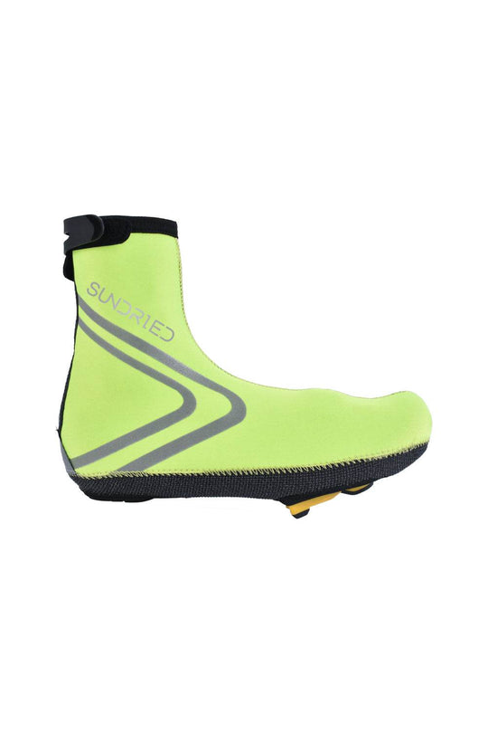 Sundried HD3 Heavy Duty Cycle Shoe Covers Neon Yellow Overshoes Cover 42-44 Yellow SD0382 42-44 Yellow Activewear