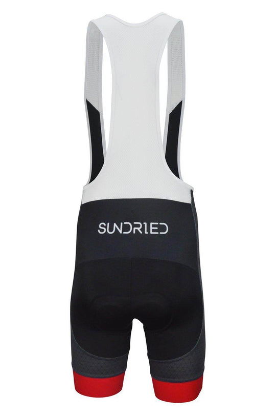 Sundried Century Men's Padded Bib Shorts Activewear