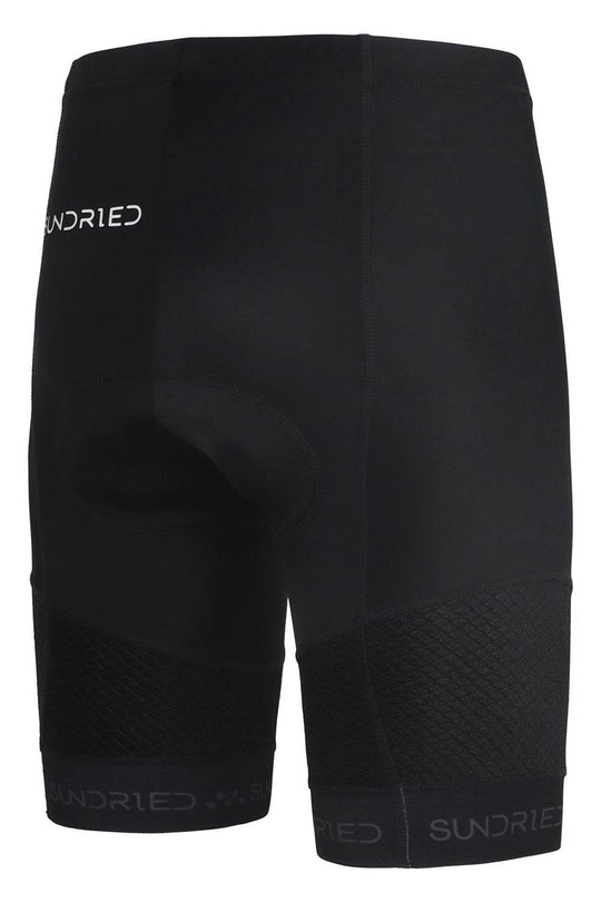 Sundried Men's Padded Training Shorts Shorts L Black SD0461 L Black Activewear