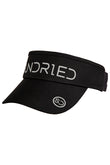 Sundried Running Visor Hats Black SD0434 Black Activewear