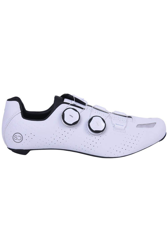 Sundried S-GT1 Carbon Fibre Pro Road Cycle Shoes Cycle Shoes 39 White SD0365 39 White Activewear