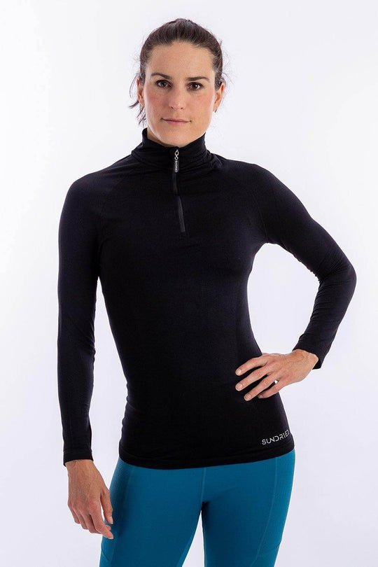 Sundried Threshold Women's Half Zip Jacket Sweatshirt Activewear