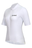 Sundried Sport Pianura Women's White Short Sleeve Cycle Jersey Short Sleeve Jersey Activewear