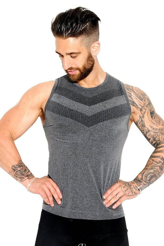 Sundried Les Diablons Men's Muscle Tank Activewear