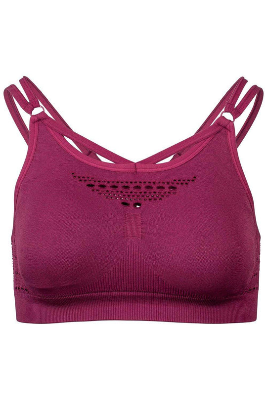 Sundried Womens Seamless Sports Bra Activewear