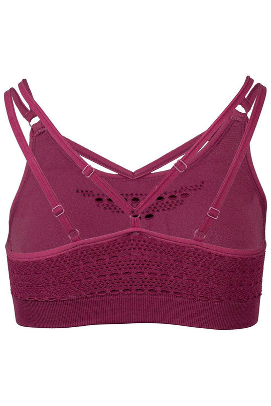 Sundried Womens Seamless Sports Bra Activewear