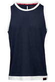 Sundried Legacy Men's Recycled Running Vest Vest XS Navy SD0262 XS Navy Activewear