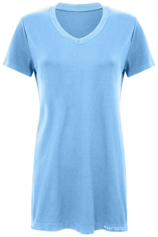 Sundried Eco Tech Women's Fitness Top L Blue SD0137 L Blue Activewear