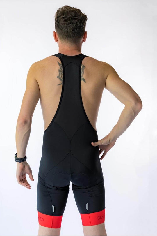 Sundried Apex Men's Bib Shorts Activewear