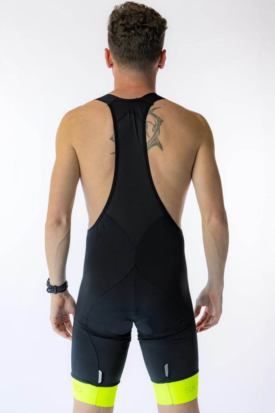 Sundried Apex Men's Bib Shorts Activewear