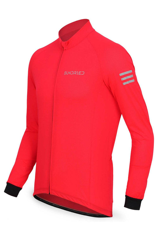 Sundried Apex Men's Long Sleeve Cycle Jersey Long Sleeve Jersey Activewear