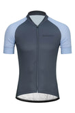 Sundried Classic Men's Short Sleeve Training Cycle Jersey Short Sleeve Jersey L Blue SD0467 L Blue Activewear