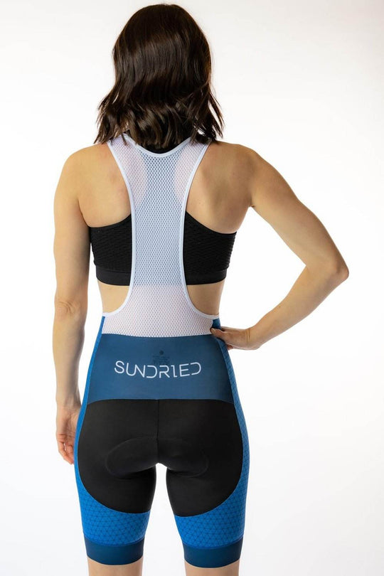 Sundried Drop Women's Training Bib Shorts Activewear