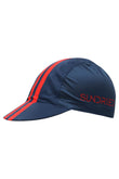 Sundried Duo Stripe Cycle Cap Navy SD0436 Navy Activewear