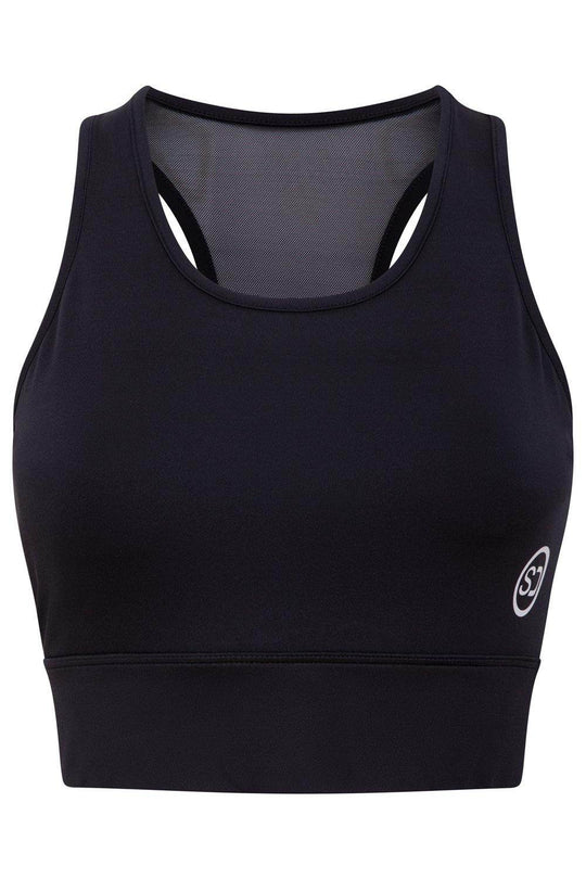 Sundried Escape Sports Bra Sports Bra L Black SD0149 L Black Activewear