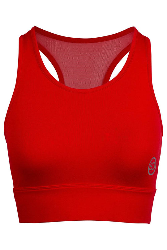 Sundried Escape Sports Bra Sports Bra L Red SD0149 L Red Activewear