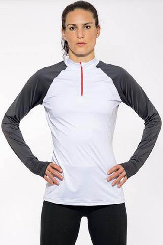 Sundried Escape Women's Half Zip Top White by Sundried | Sundried