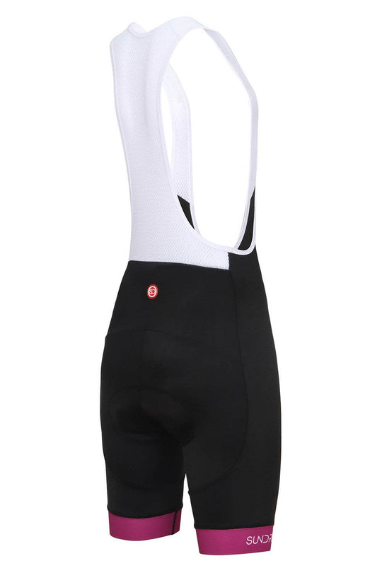 Sundried Fade Pink Women's Bib Shorts Activewear