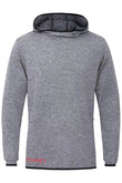 Sundried Horizon Men's Lightweight Hoodie L Grey SD0116 L Grey Activewear