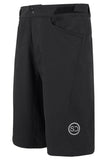 Sundried Huron Men's Mountain Bike Shorts Shorts L Black SD0363 L Black Activewear