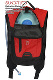 Sundried Hydration Backpack Red Activewear