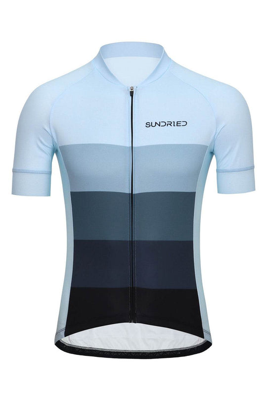 Sundried Ice Men's Short Sleeve Cycle Jersey Short Sleeve Jersey L Ice SD0493 L Ice Activewear