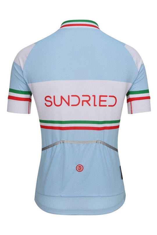 Sundried Ice Stripe Men's Short Sleeve Cycle Jersey Short Sleeve Jersey Activewear