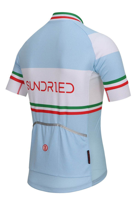 Sundried Ice Stripe Men's Short Sleeve Cycle Jersey Short Sleeve Jersey Activewear