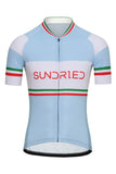 Sundried Ice Stripe Men's Short Sleeve Cycle Jersey Short Sleeve Jersey L Ice SD0498 L Ice Activewear