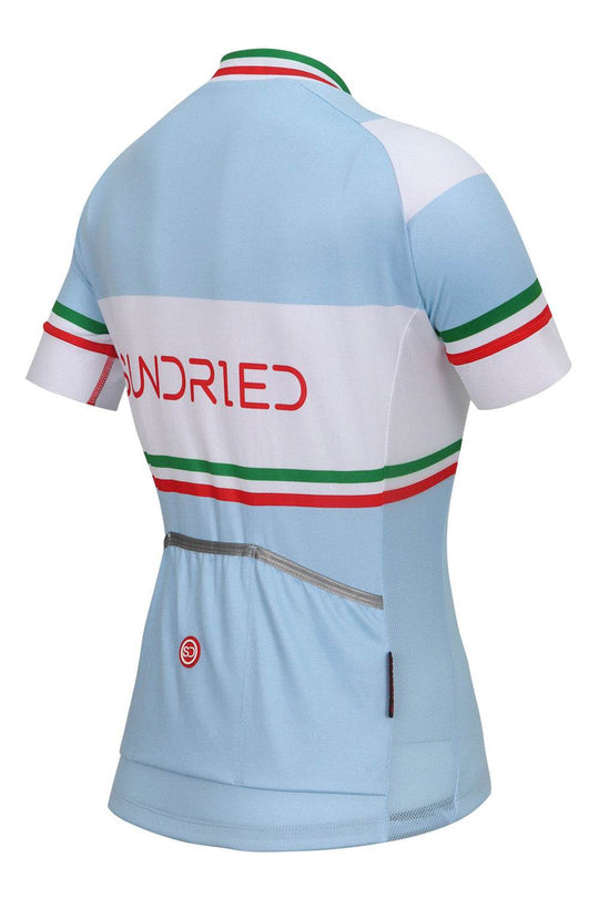 Sundried Ice Stripe Women's Short Sleeve Cycle Jersey Ice Short Sleeve Jersey by Sundried | Sundried