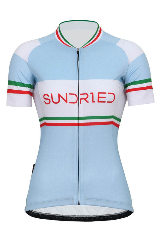 Sundried Ice Stripe Women's Short Sleeve Cycle Jersey L Ice Short Sleeve Jersey by Sundried | Sundried