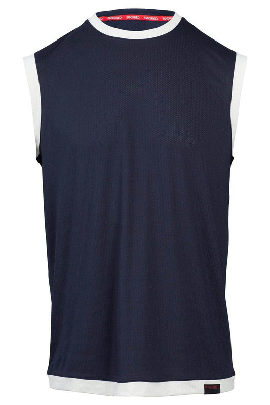 Sundried Legacy Men's Recycled Tank Top Vest L Navy SD0263 L Navy Activewear