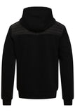 Sundried Matterhorn Mens Quilted Hoodie Activewear