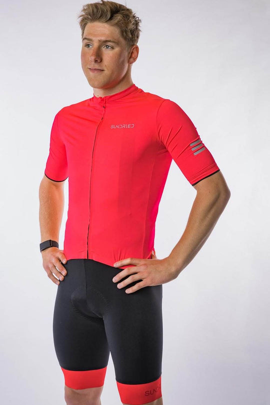 Sundried Apex Men's Short Sleeve Cycle Jersey Short Sleeve Jersey Activewear